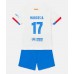 Günstige Barcelona Marcos Alonso #17 Babykleidung Auswärts Fussballtrikot Kinder 2023-24 Kurzarm (+ kurze hosen)